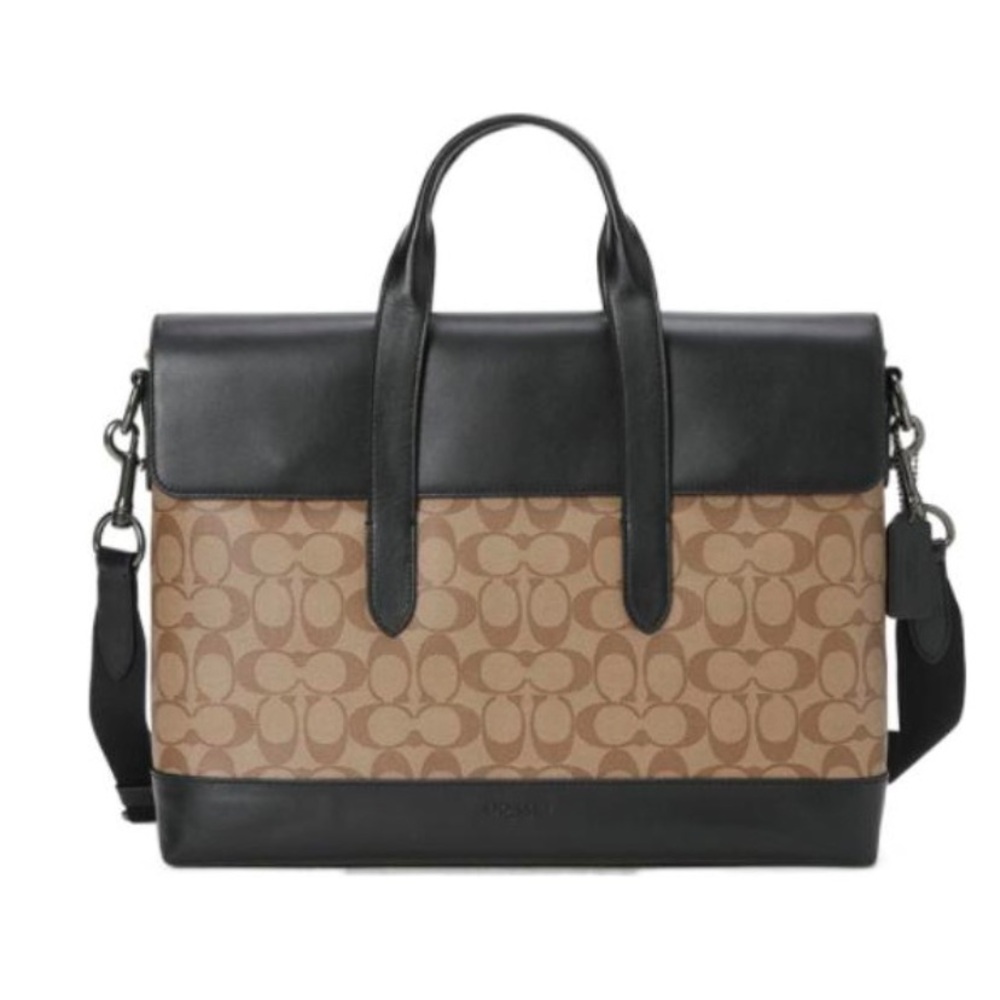 100% Authentic COACH Hamilton Handbag Shoulder Bag Briefcase